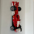 Lego Icons F1 Cars Hidden Wall Mount, Command Strip