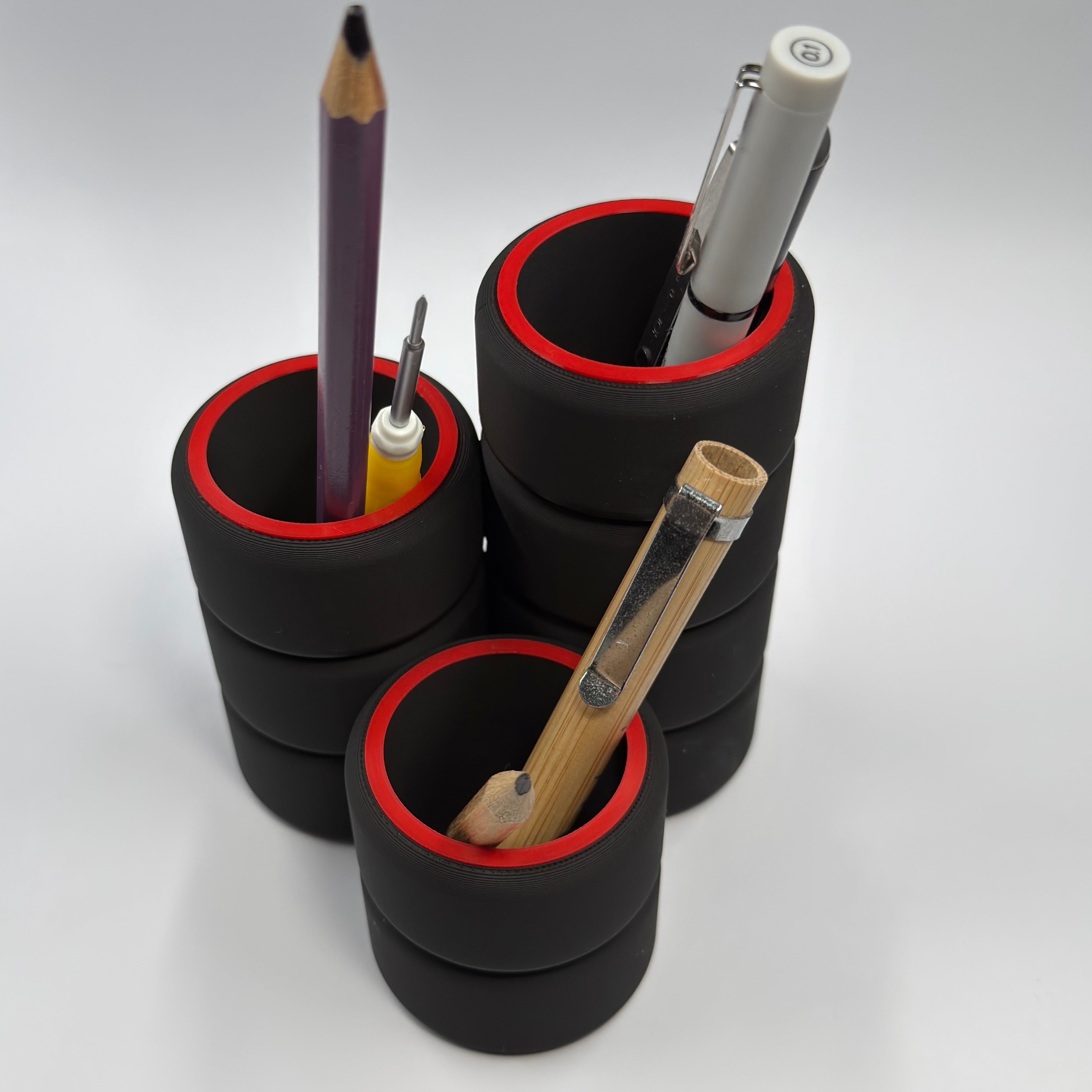 Stacked F1 Tyre Storage Pot, Create your own set
