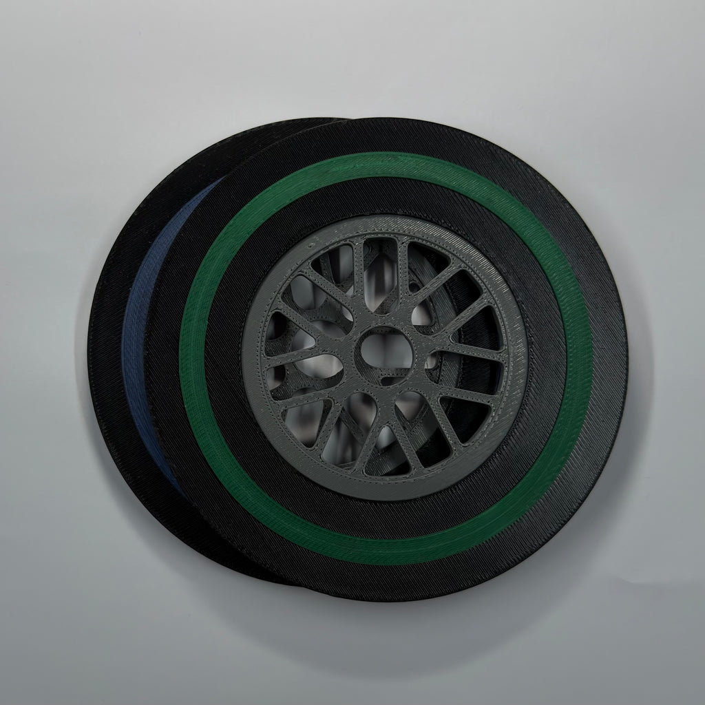 F1 Tyre Drinks Coasters, Wet Set