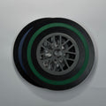 F1 Tyre Drinks Coasters, Wet Set